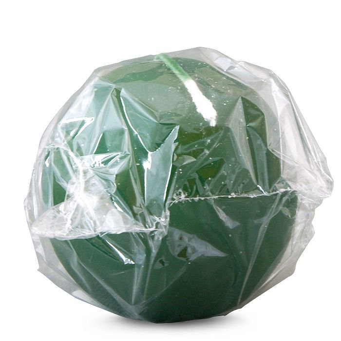 свеча шар 80 темно-зеленый