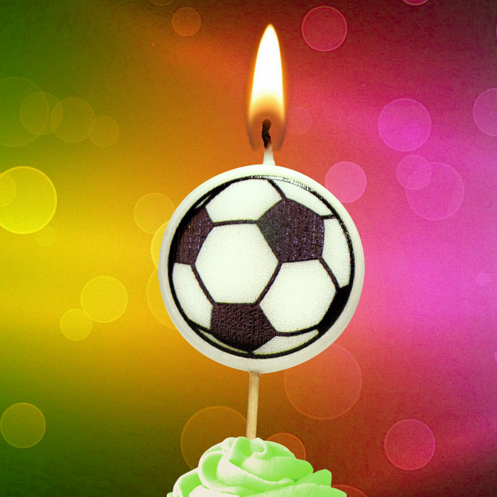 свеча тортовая на шпажке круг