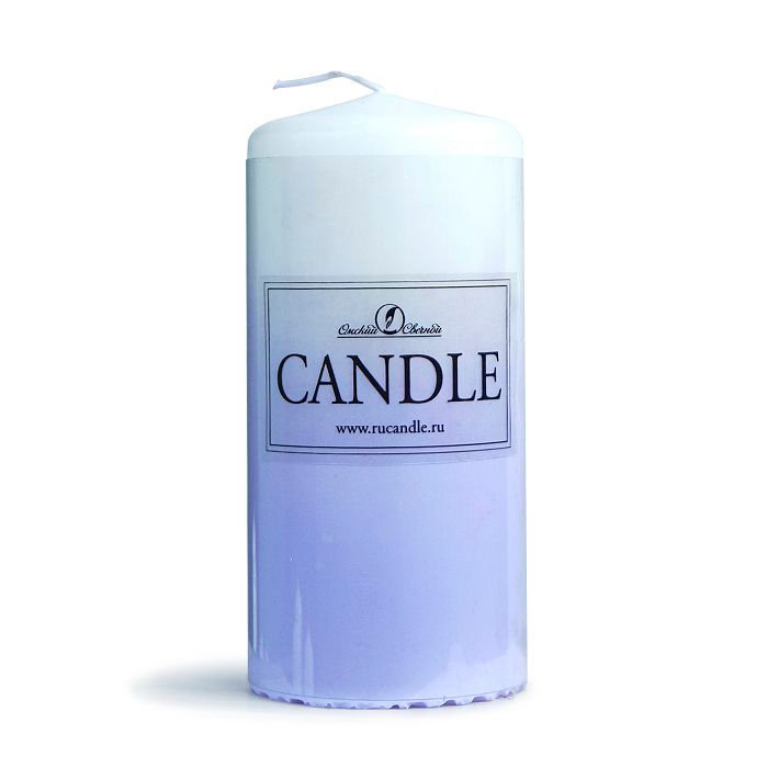 Свеча пеньковая 60*125 сиреневый "сandle"