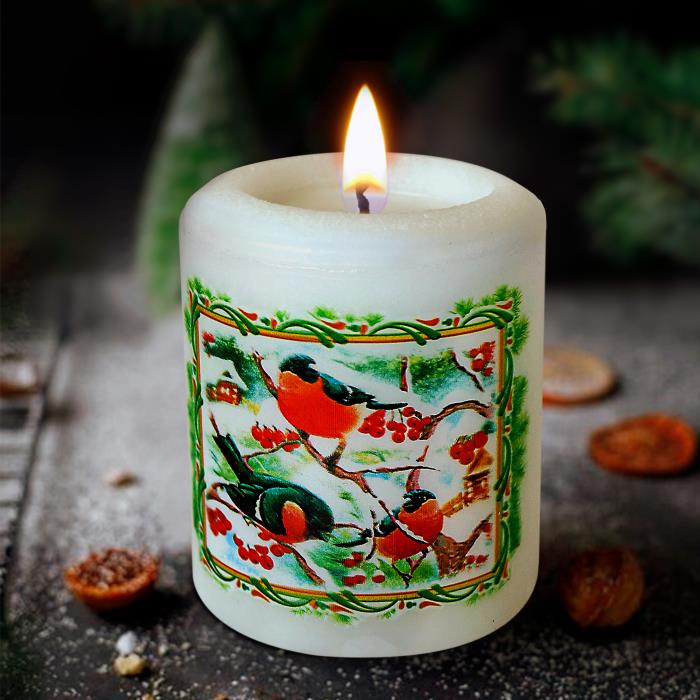 свеча с новог. предсказанием "русские традиции"