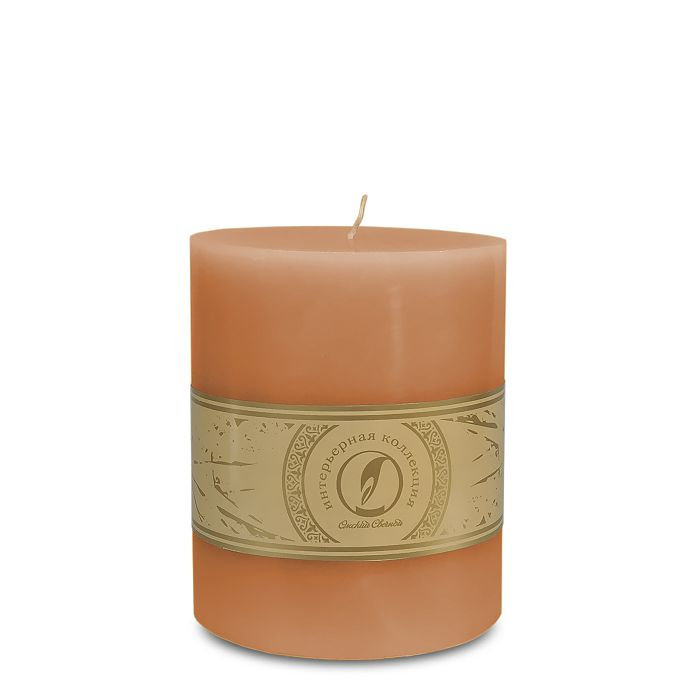 свеча цилиндр d120р150 терракотовый
