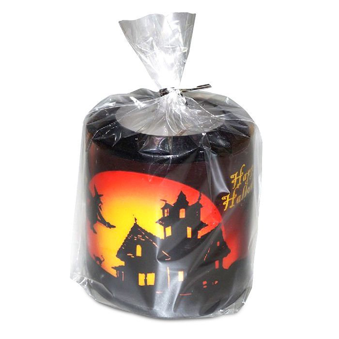 свеча-фонарик хэллоуин