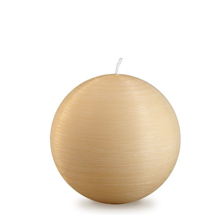 свеча шар d100 кремовый