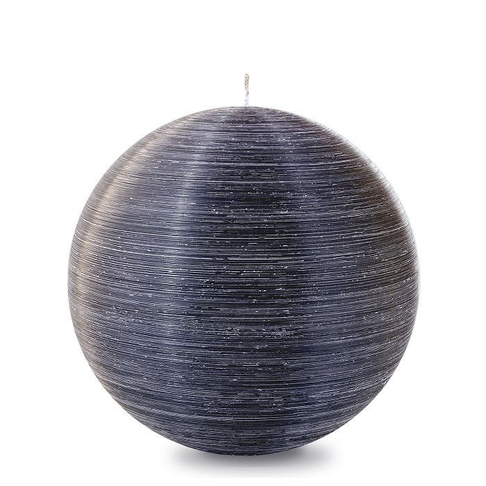 свеча шар d150 черный