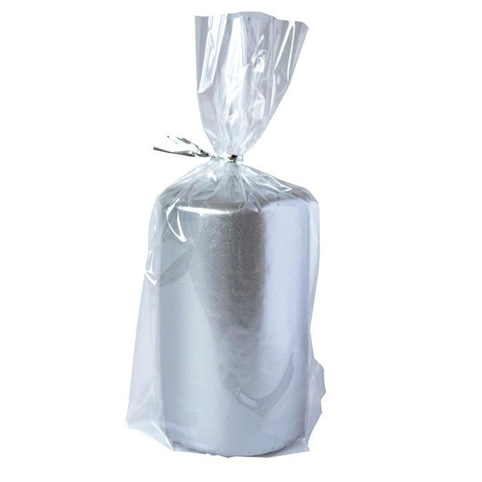 свеча пеньковая 60х100 серебряная