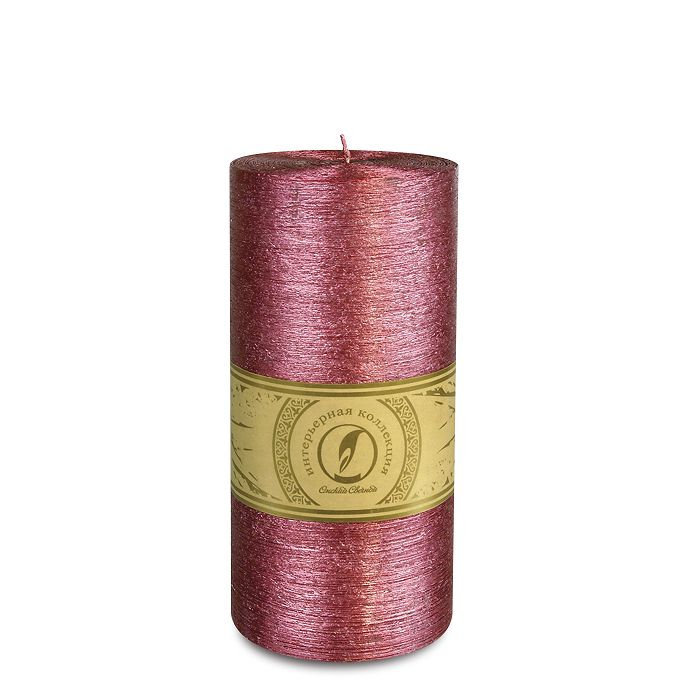 свеча цилиндр d100h205 рубин