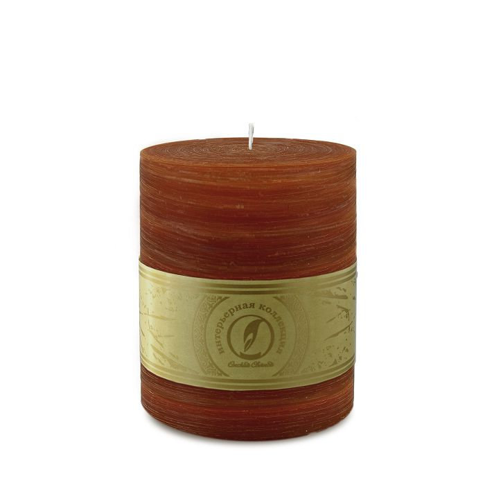 свеча цилиндр d125h150 коричневый