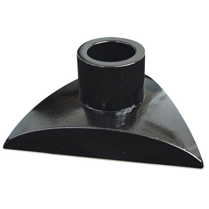 подсвечник гипсовый "треугольник" черный