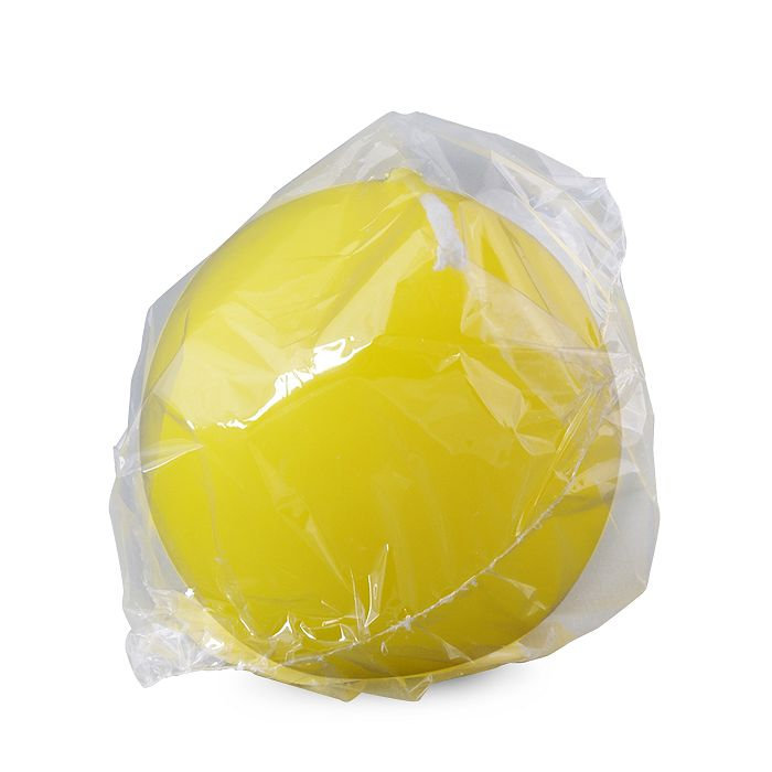 свеча шар 55 желтый