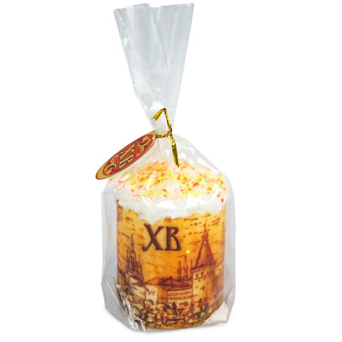 свеча кулич малый "береста"