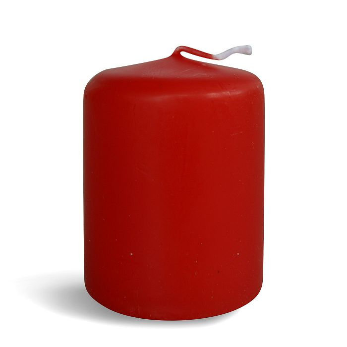 свеча ароматизированная  пеньковая 40х50 "клубника"