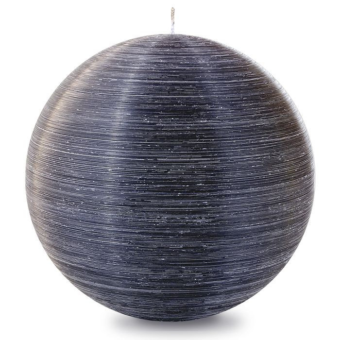 свеча шар d200 черный