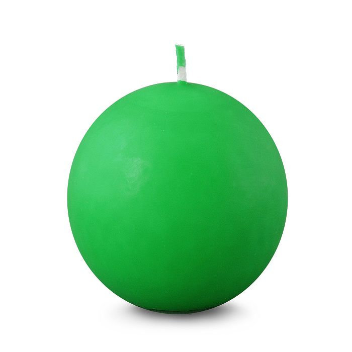 свеча шар 55 зеленый