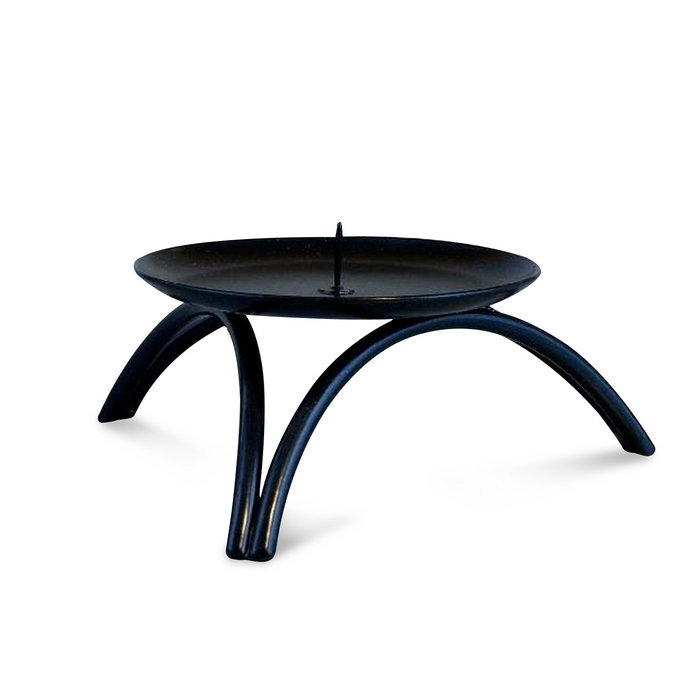 подсвечник олимп 2 черный муар