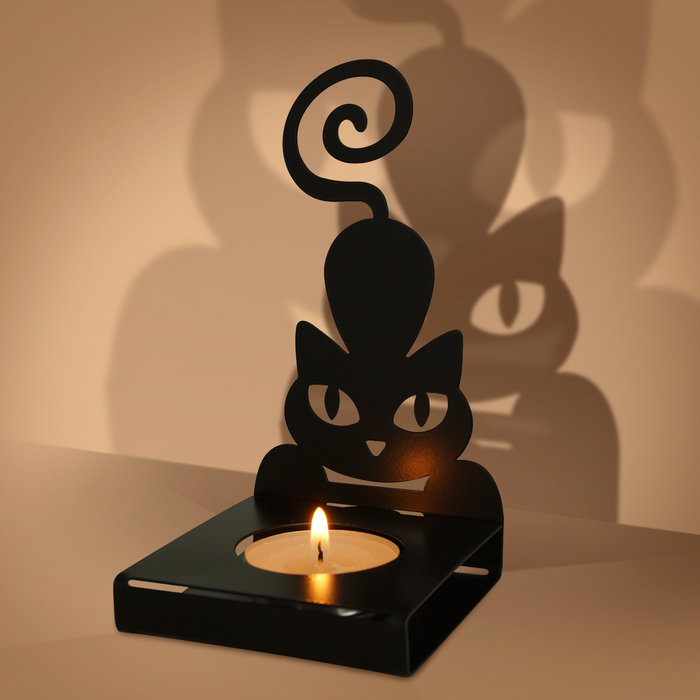 подсвечник "котофей"