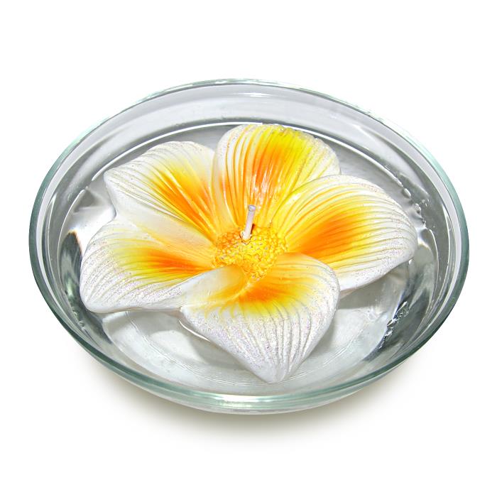 свеча плавающая тропич цветок