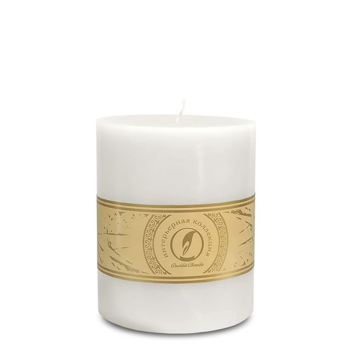 свеча цилиндр d120р150 белый