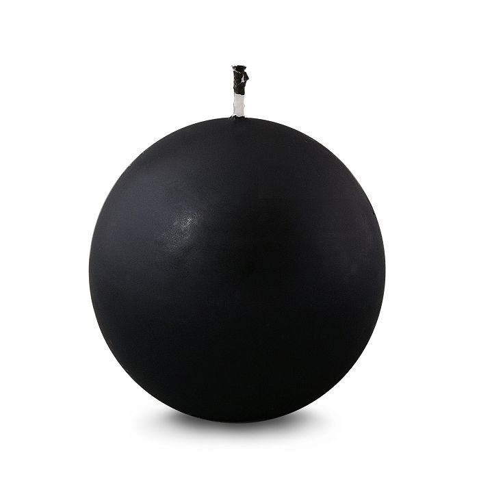 свеча шар 55 черный