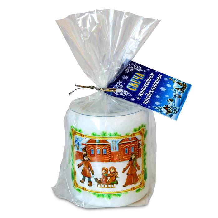 свеча с новог. предсказанием "русские традиции"