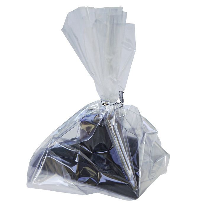 подсвечник гипсовый "треугольник" черный