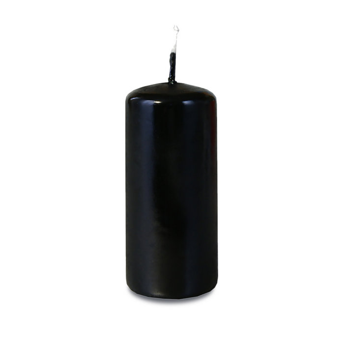 свеча пеньковая 40х90 черная