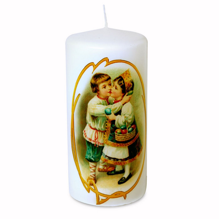 свеча пеньковая пасхальная