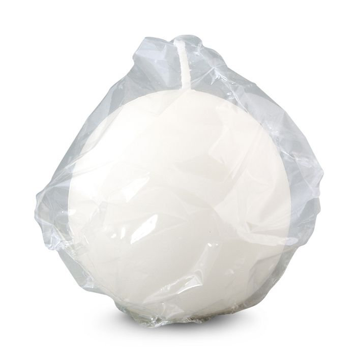 свеча шар 55 белый