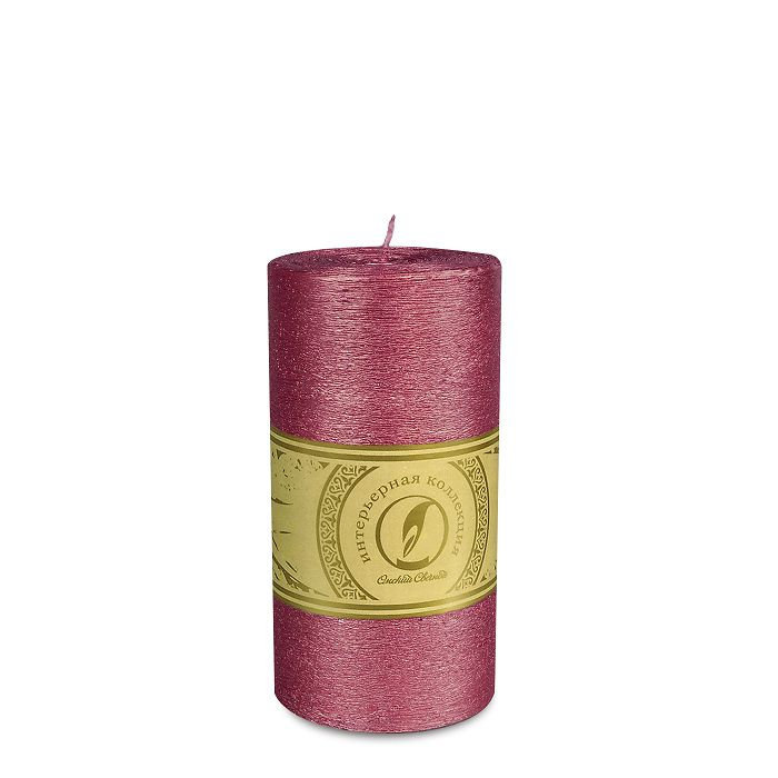свеча цилиндр d80h150 рубин
