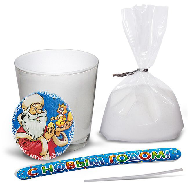 набор для  творчества "Свеча в стекле"