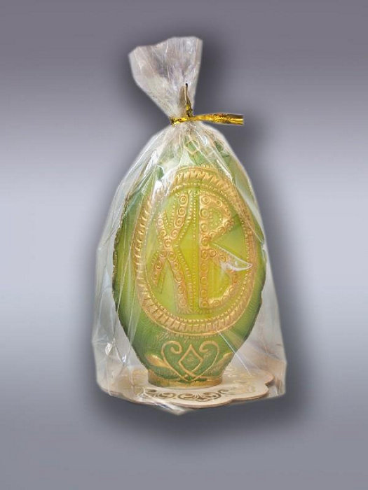 свеча яйцо пасхальное "Парочка"