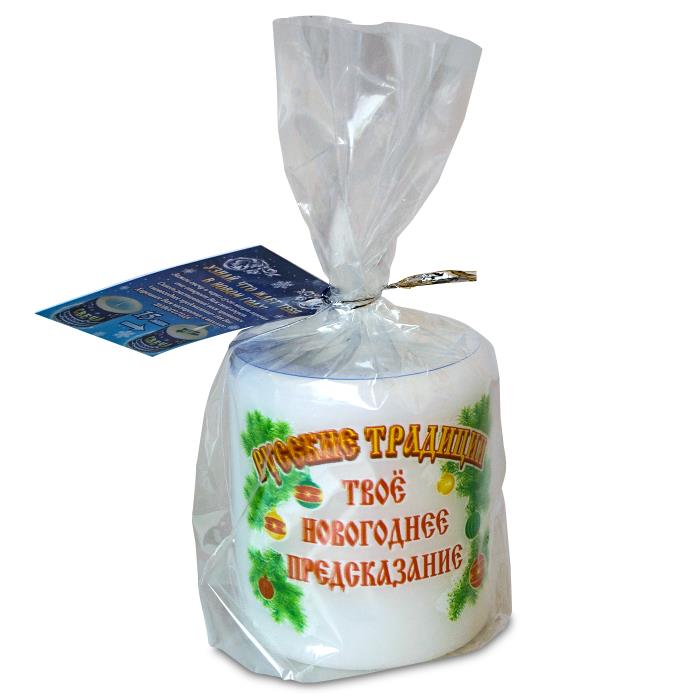 свеча с новог. предсказанием "русские традиции"