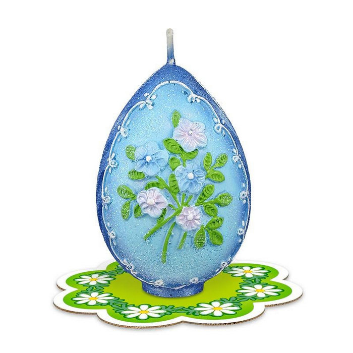 свеча Яйцо Весенние цветы
