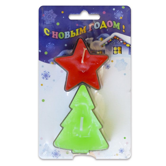 свеча елочка  ароматизированная