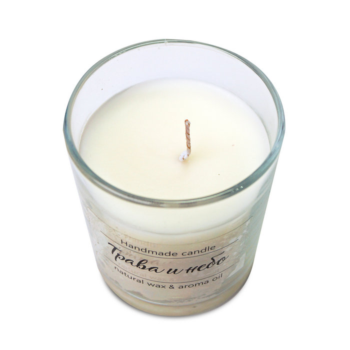 свечи ароматизированные "трава и небо"