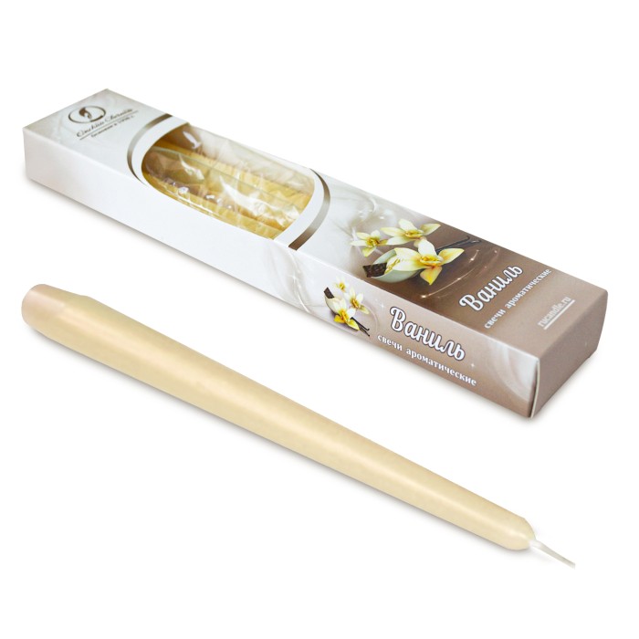 свеча античная 2 шт арома "ваниль"