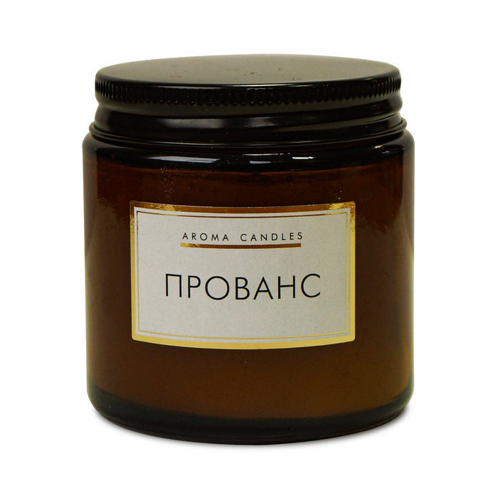 свечи в банке ароматизированные "прованс"