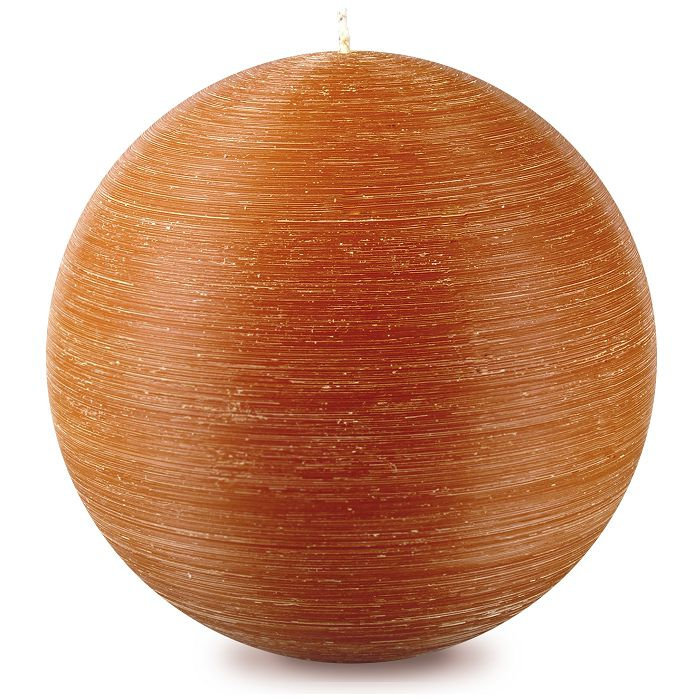 свеча шар d200 коричневый