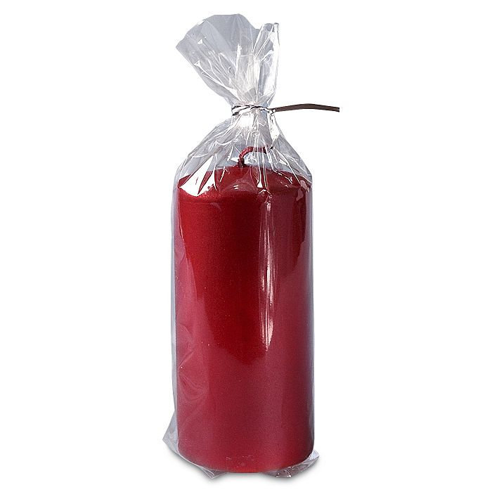 свеча пенек 60х125 "рубиновый бархат"