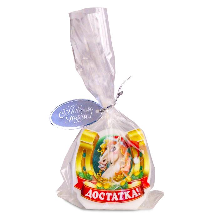 свеча-подкова "достаток"