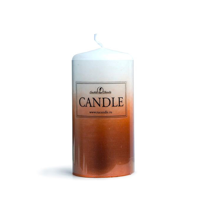 Свеча пеньковая 50*100 бронза "сandle"