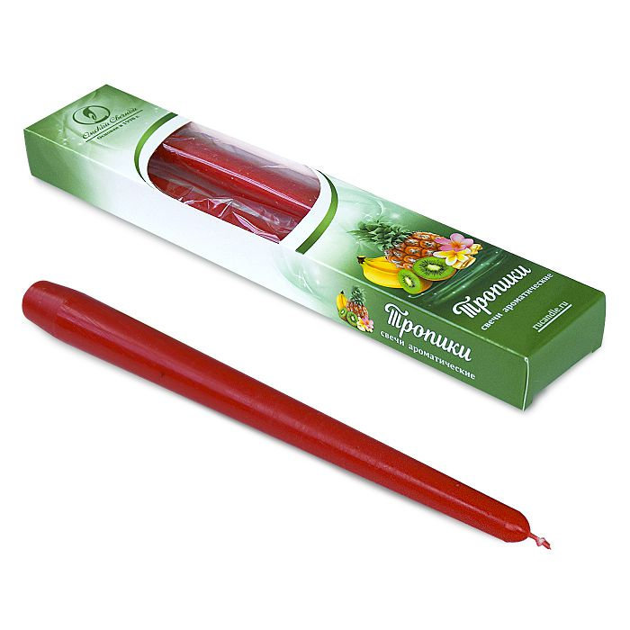 свеча античная 2 шт арома "тропики"