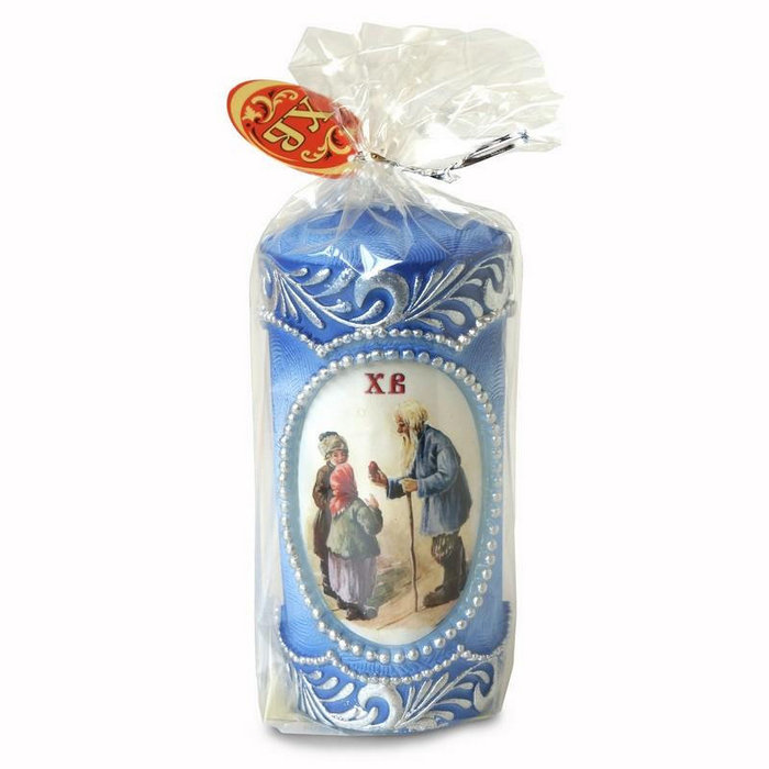 свеча пеньковая "Старик с детьми"