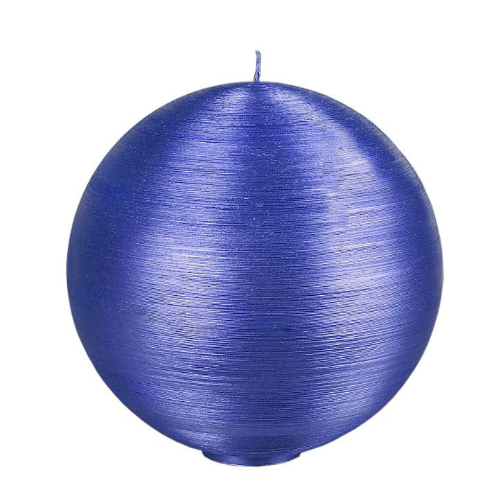 свеча шар d150 темно-фиолетовый