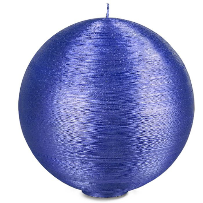 свеча шар d200 темно-фиолетовый