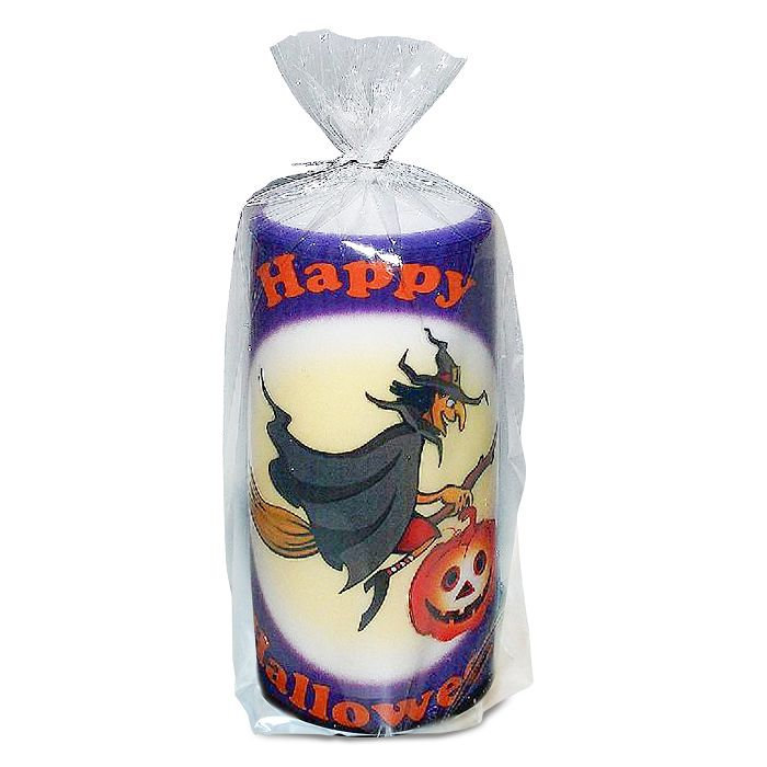 свеча пеньковая хэллоуин