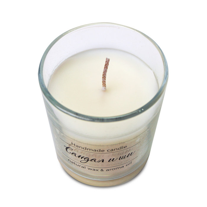 свечи ароматизированные "сандал и ши"