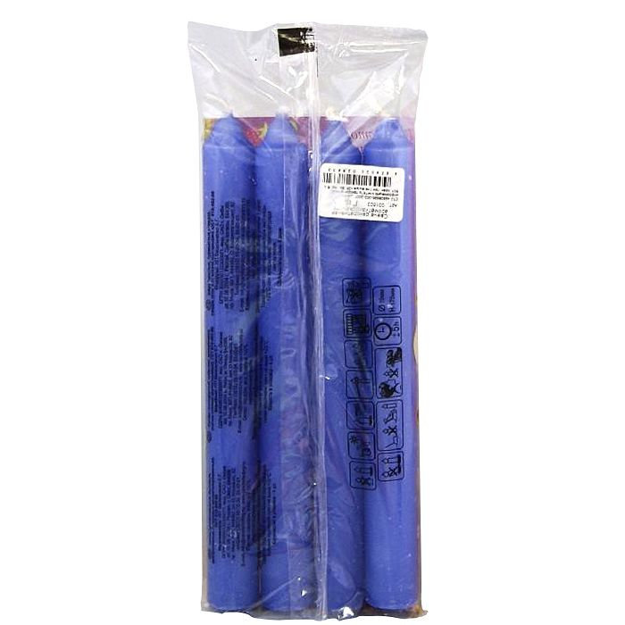 свеча столовая арома 40 гр лаванда 4 шт