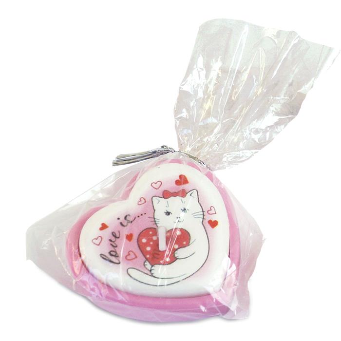 сердечко в подсвечнике котята