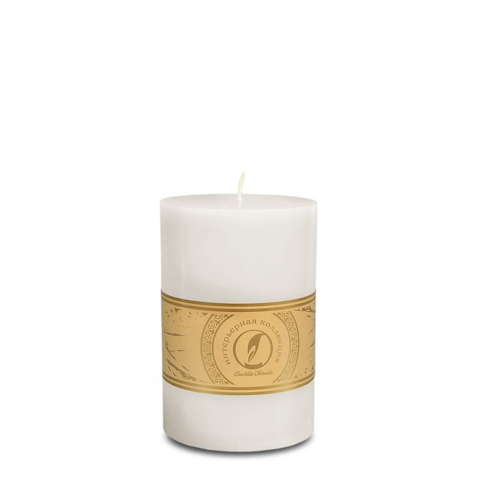 свеча цилиндр d100h150 белый