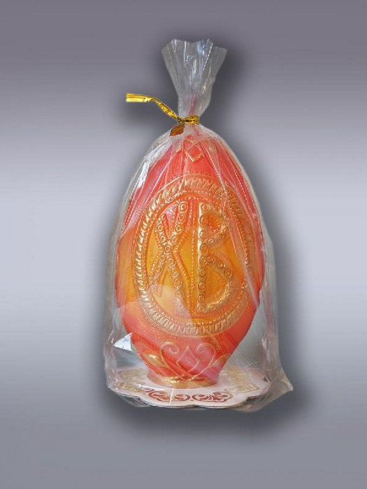 свеча яйцо пасхальное "Храм"